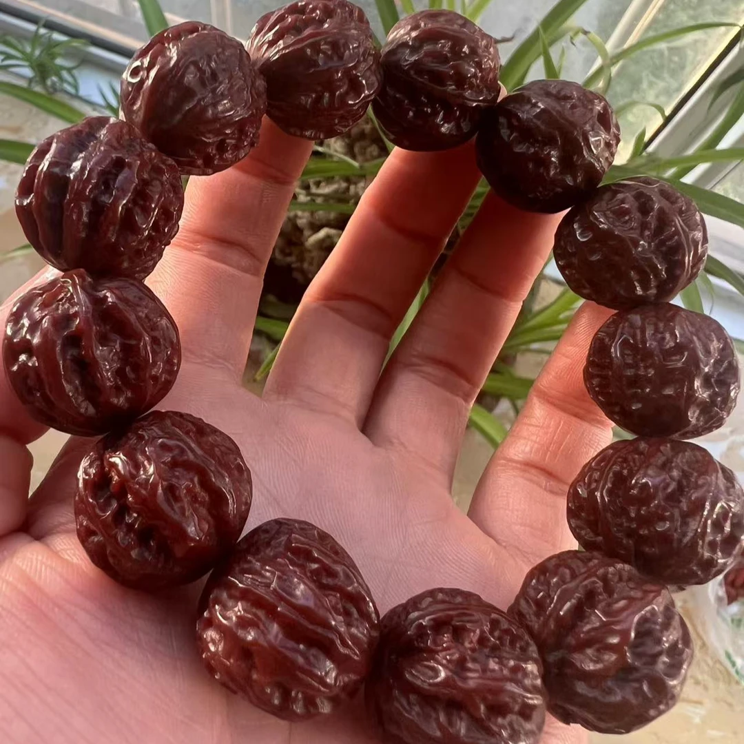 【手串】秦岭野生文玩核桃精选配对