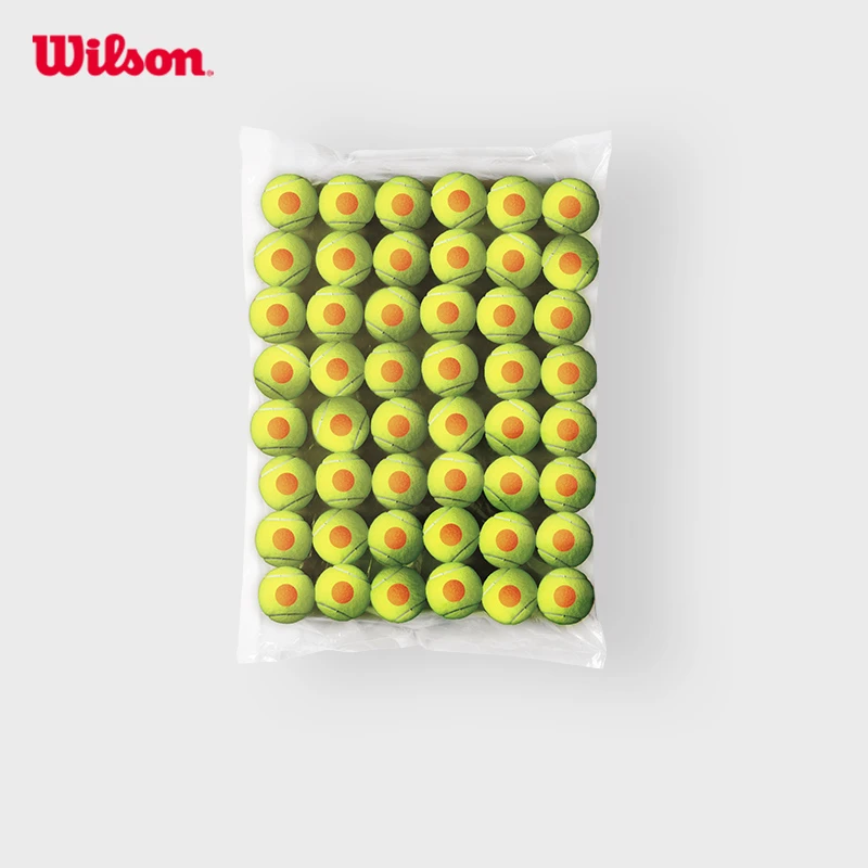 Wilson威尔胜官方儿童无压训练网球青少年赛事比赛专用年新款网球