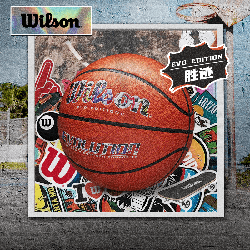 Wilson威尔胜官方24新款EVO EDITION室内专业竞赛超纤PU7号篮球