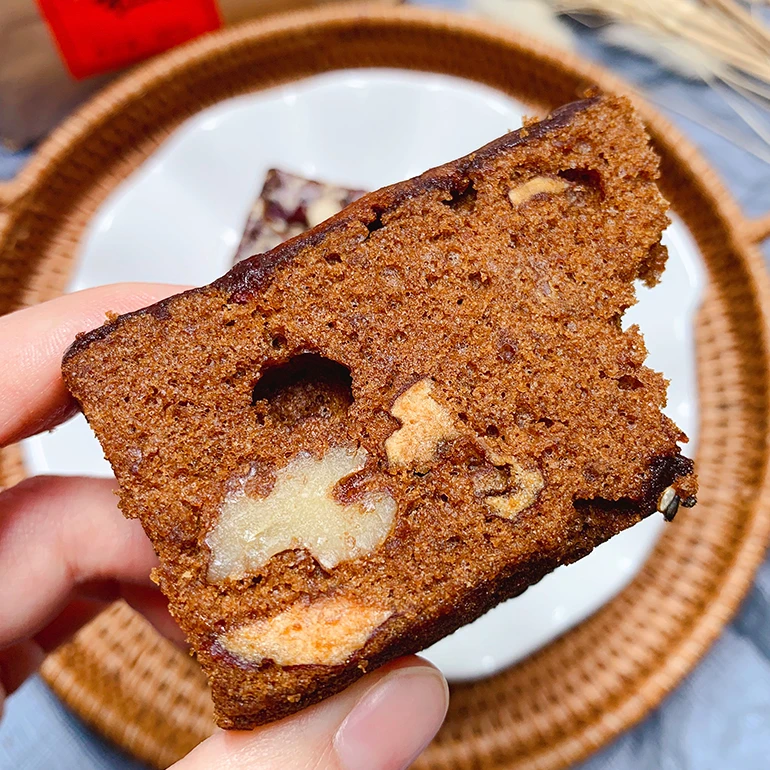 【直隶臻选】手工核桃红糖枣糕蛋糕500g早餐传统糕点新鲜现做5-8块