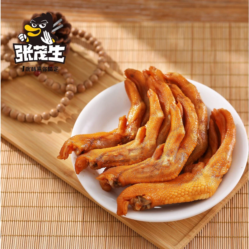 茂丰泡醋鸭掌解馋办公室零食龙岩泡鸭爪特产肉质新鲜鸭爪袋装香辣