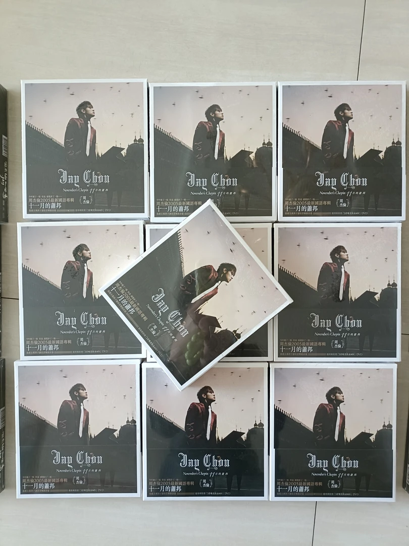现货 周杰伦台版正版全新11月肖邦专辑cd+dvd