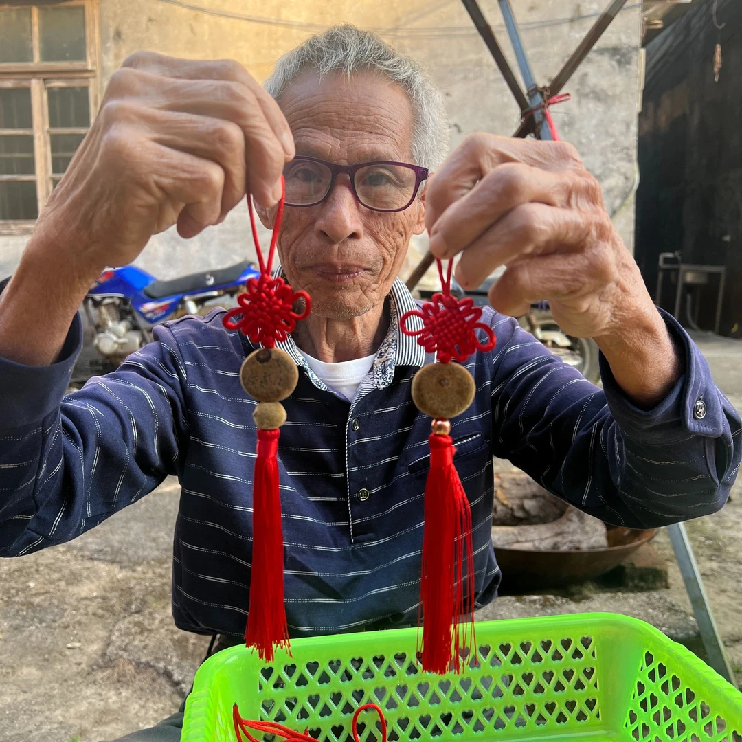 Z 1 （橘老皮农家行）化橘红果原果手工挂件