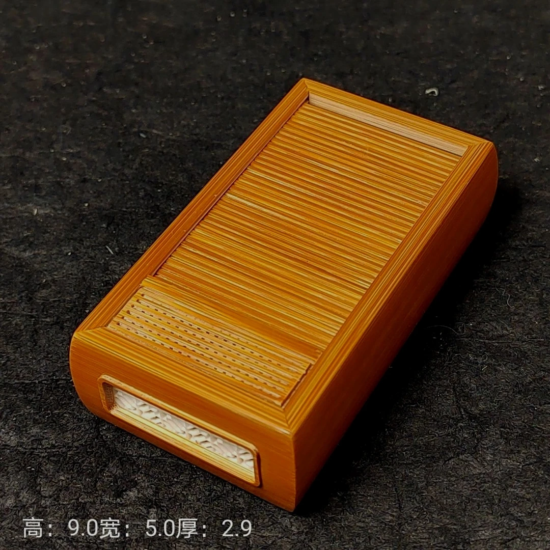 【竹师傅】:文玩精品老玉竹卷帘门虫具