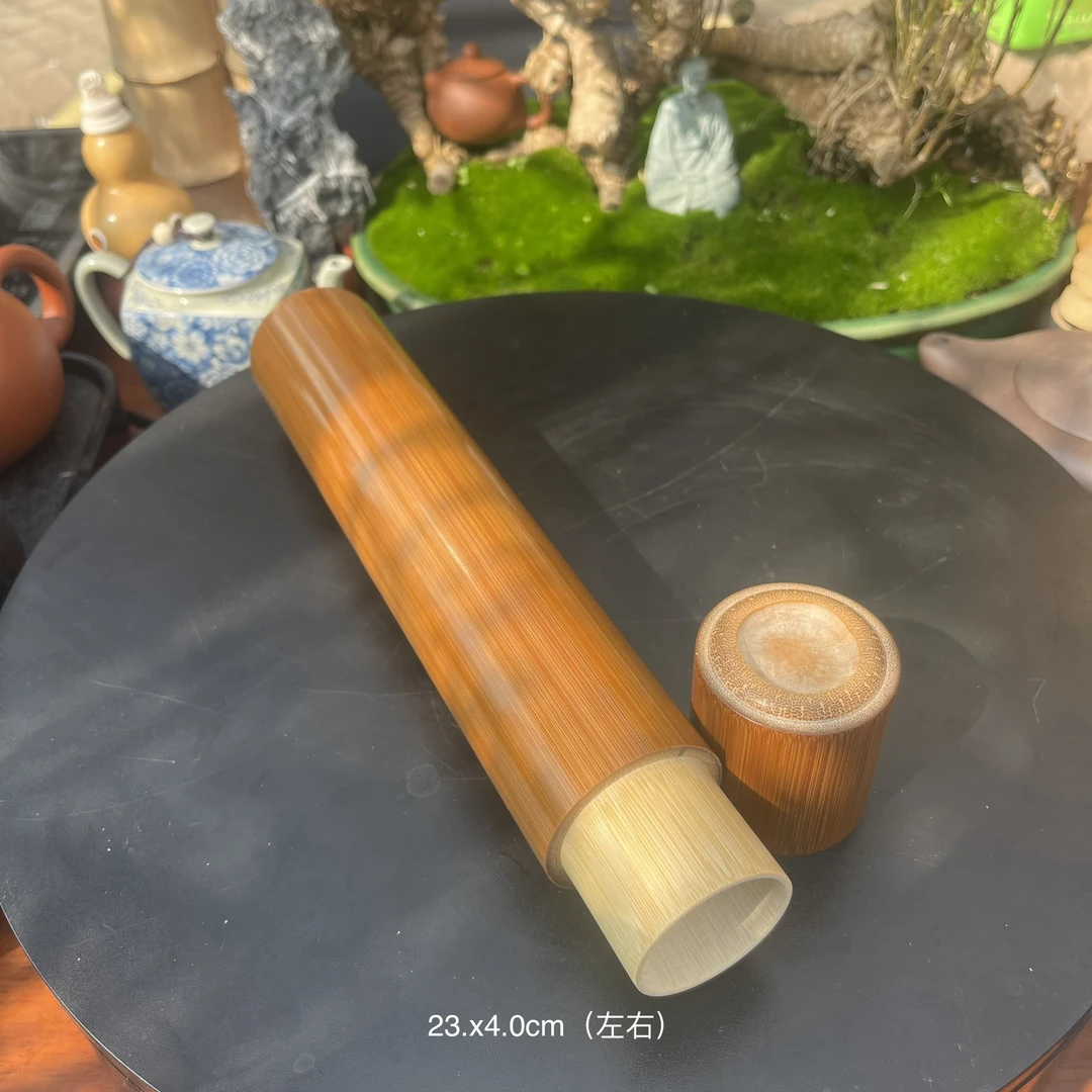 文玩精品玉竹香筒老玉竹线香筒茶室空间文玩雅物