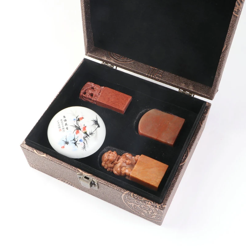 孔老师传统篆刻印章姓名书法国画藏书定制成品闲章巴林神木石套装