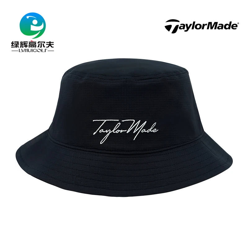Taylormade/泰勒梅高尔夫男士球帽新款春夏圆顶帽子遮阳透气渔夫