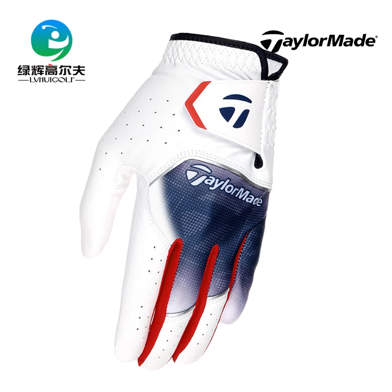 Taylormade泰勒梅高尔夫手套男士户外新款透气防滑耐磨golf手套