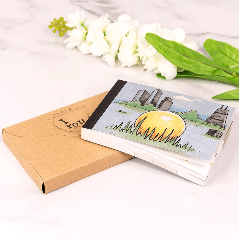 【爱宝】藏戒指手翻书七夕情人节礼物漫画书动画求婚表白创意浪漫