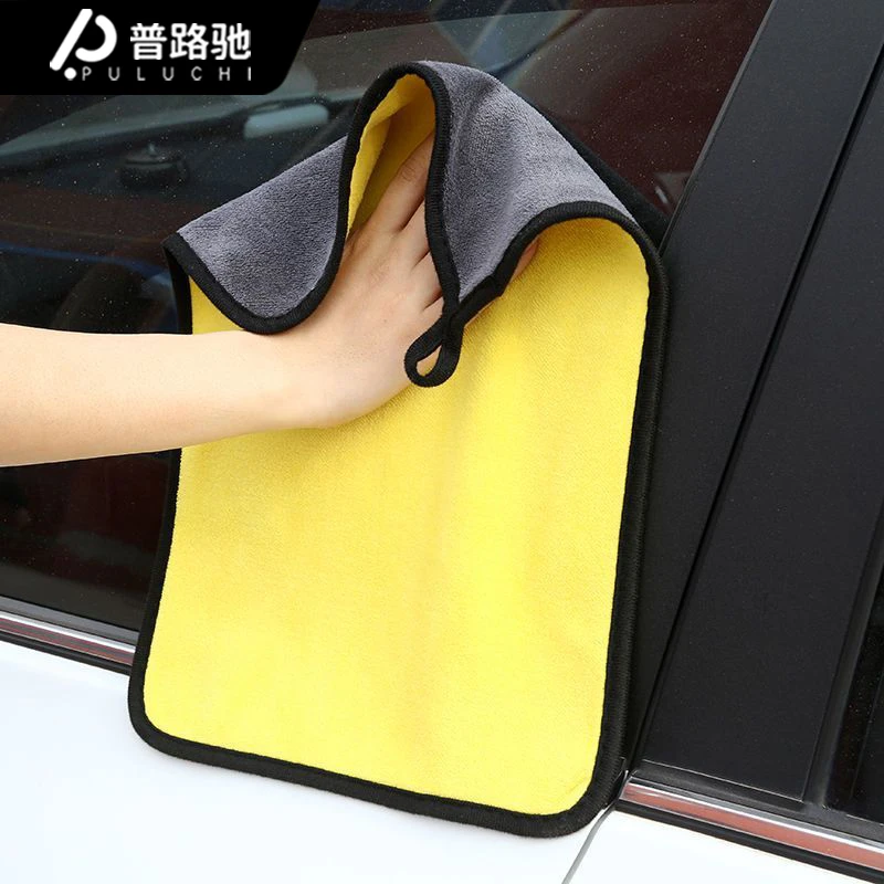 【普路驰】车载清洗加厚擦车巾玻璃吸水抹布巾加厚洗车毛巾柔软去污