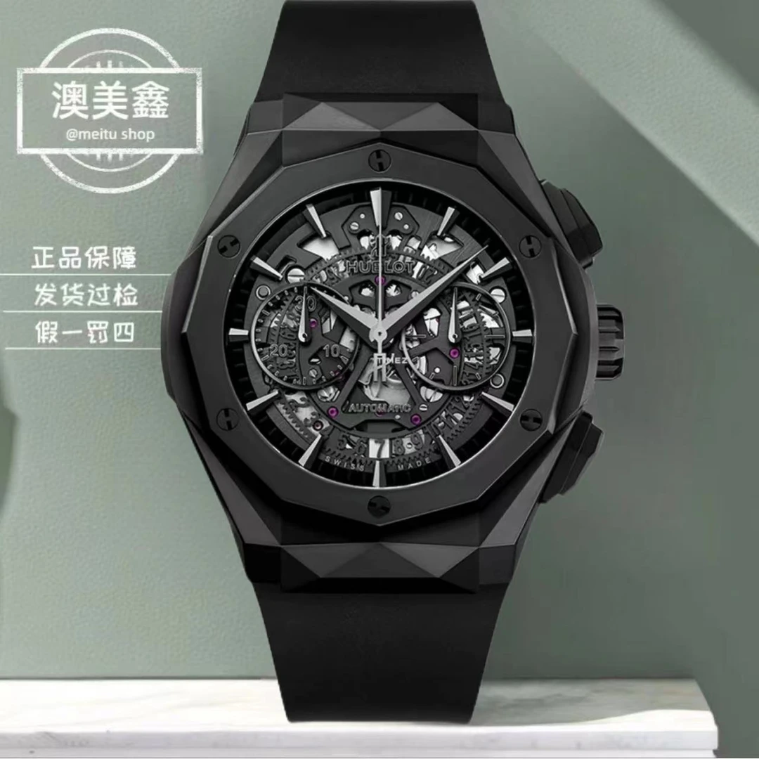 95新 Hublot/宇舶表 澳美鑫/宇舶525.CI奥林斯基/黑武士/机械表