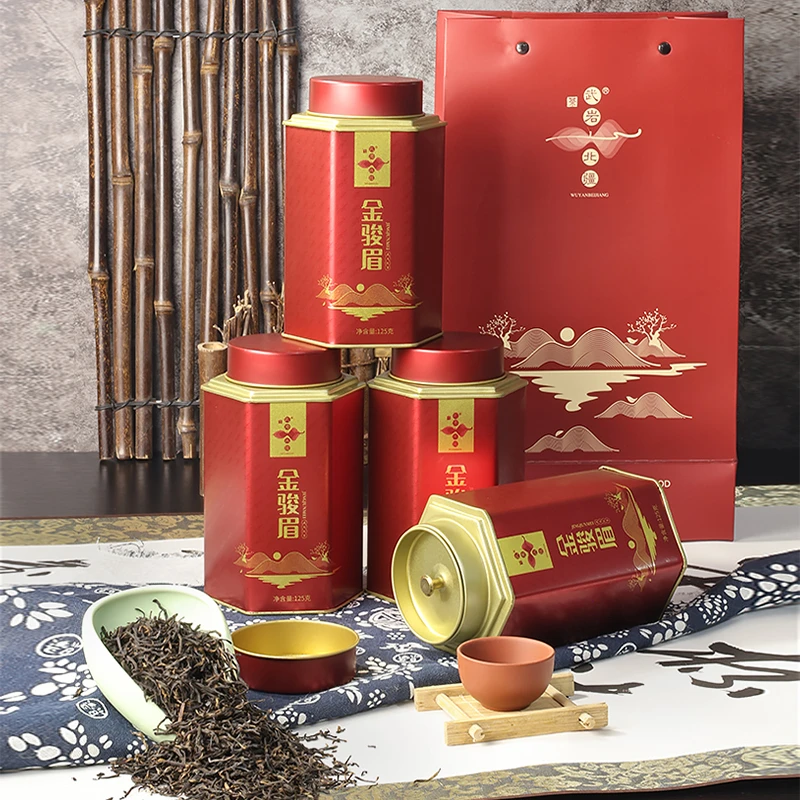 【金骏眉】飘香韵正宗果香武夷山茶叶红茶特级金骏眉红茶茶叶耐泡