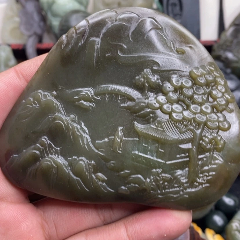 【闪购商品】和田玉颈饰未镶嵌在*闲