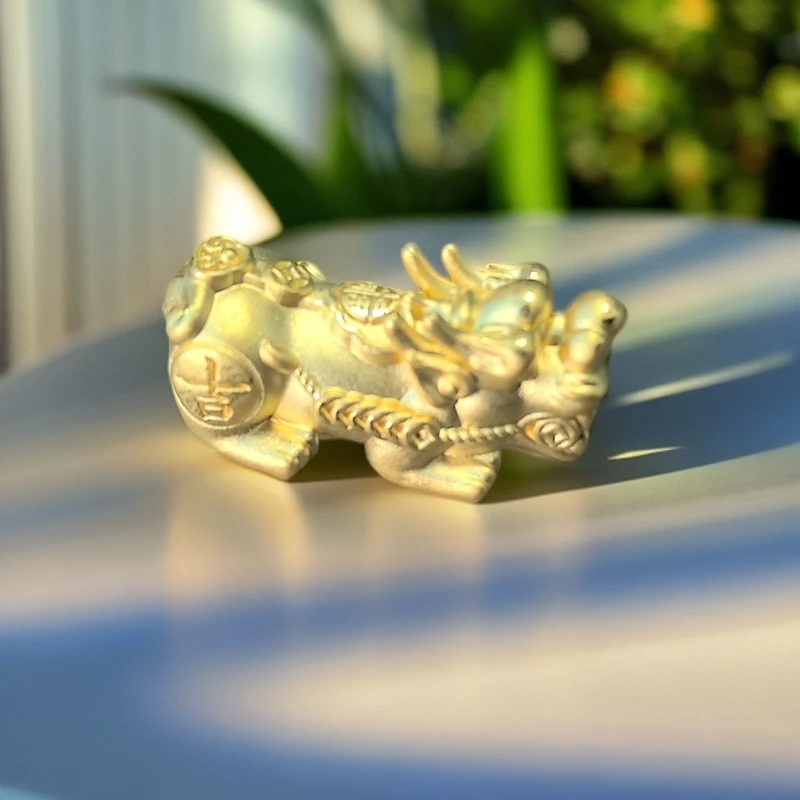 【鑫艺黄金】足金999黄金貔貅 2-4克