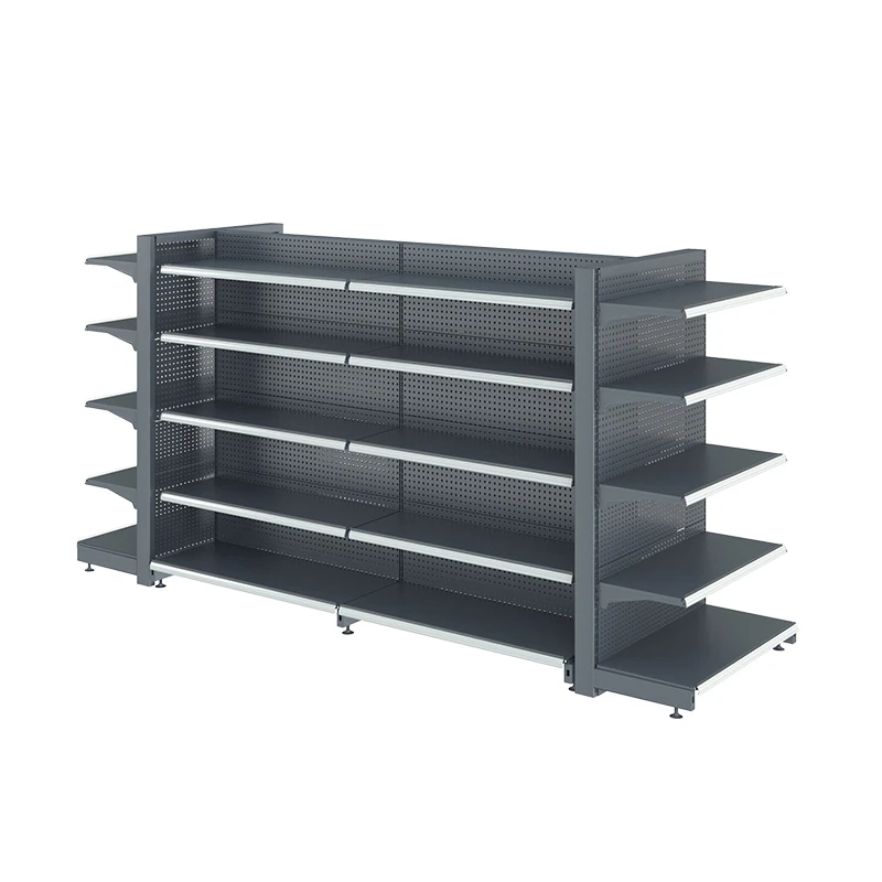 佳晨信hb大安晨超市货架便利店商店零食双面多层中岛展示简约组合