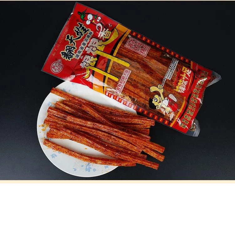 湖南特产大袋翻天娃辣翻天根根香*袋麻辣条面筋沭阳零食