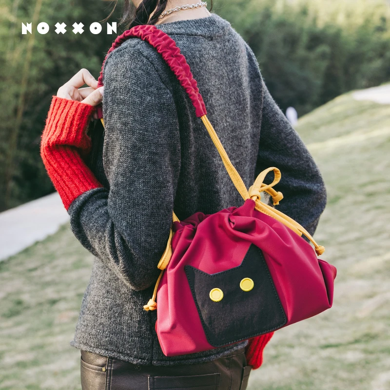 NOXXON运动百搭时尚托特包日系单肩包小众包简约通勤斜挎包ND0176