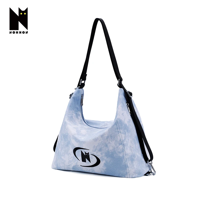 NOXXON小众潮流个性街头休闲包时尚百搭印花ins学生肩包ND0077