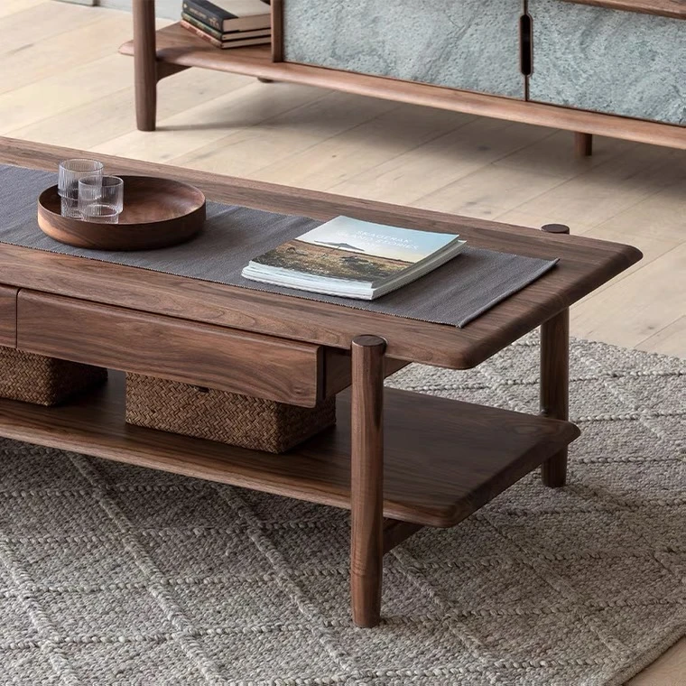 北美黑胡桃木茶几