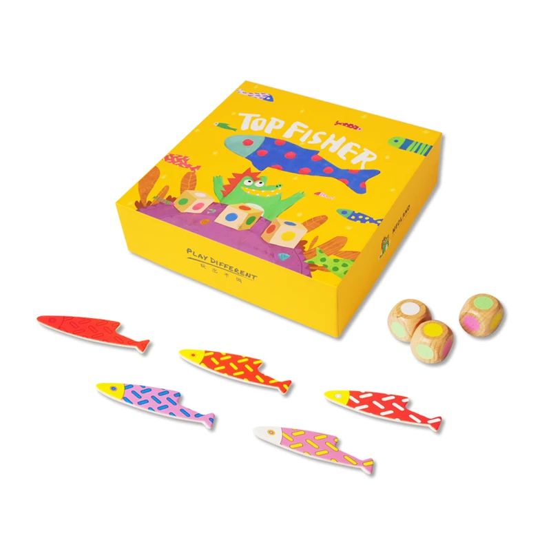 咚咚鱼塘儿童益智桌游