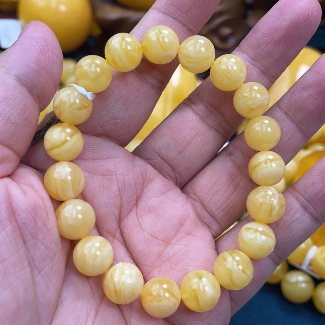 琥珀裸石未镶嵌琥珀蜜蜡