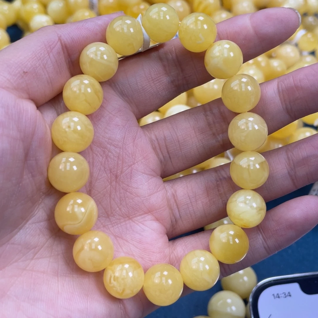 琥珀裸石未镶嵌琥珀蜜蜡w 9