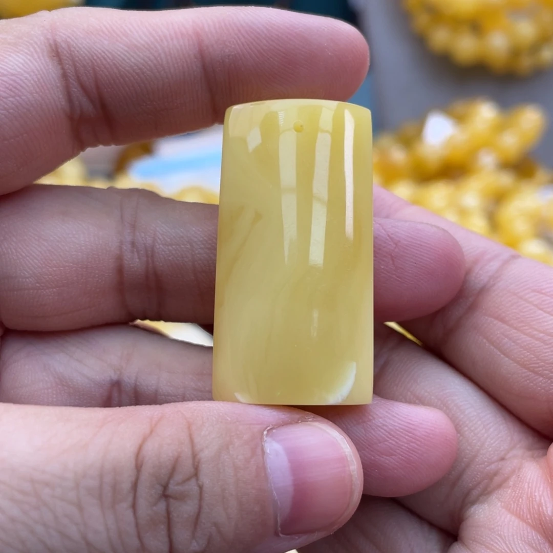 琥珀裸石未镶嵌琥珀蜜蜡