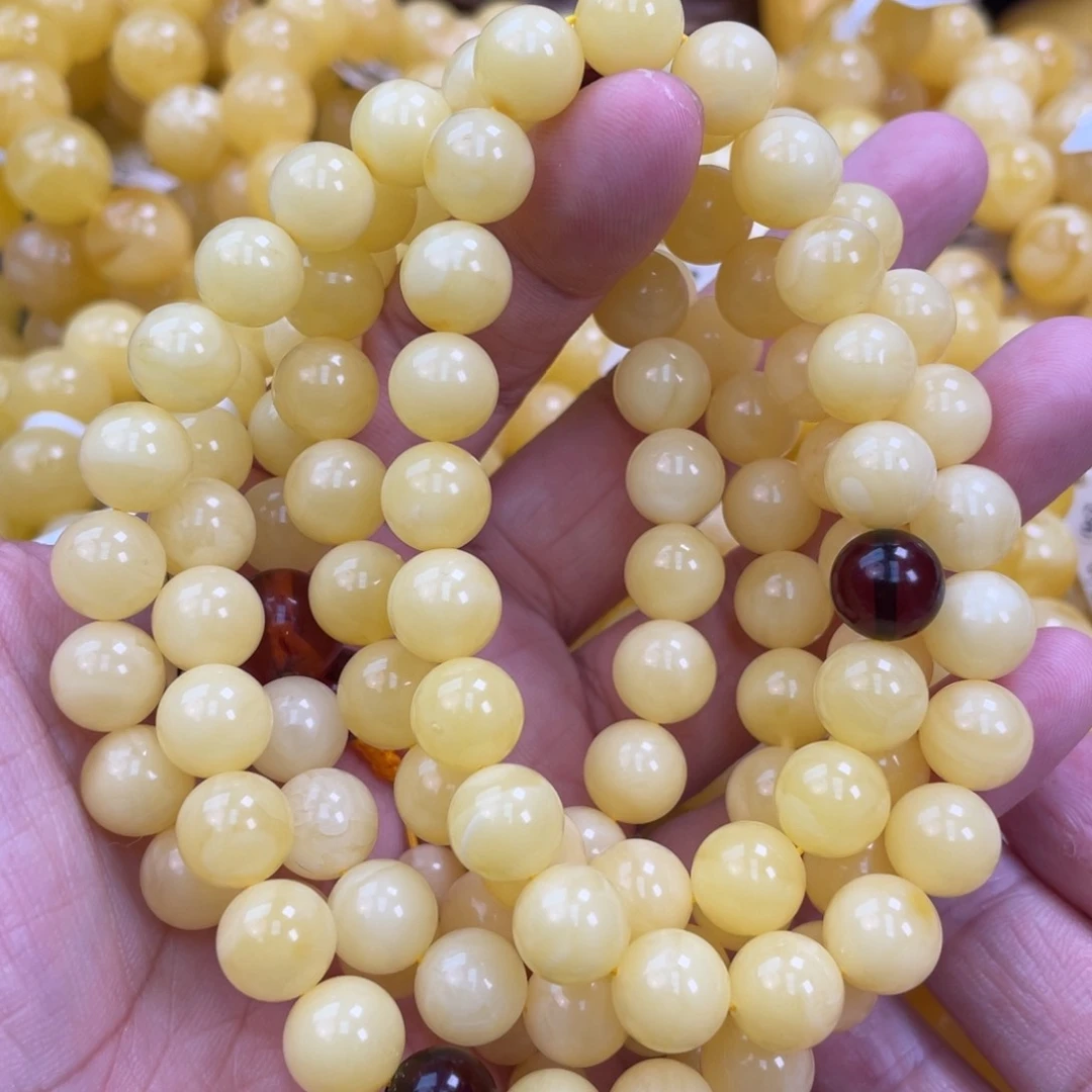 琥珀裸石未镶嵌琥珀蜜蜡