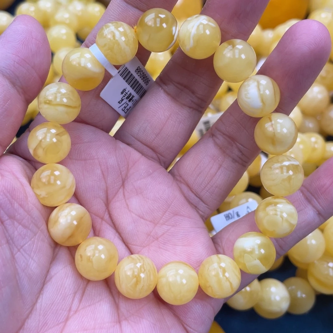 琥珀裸石未镶嵌琥珀蜜蜡