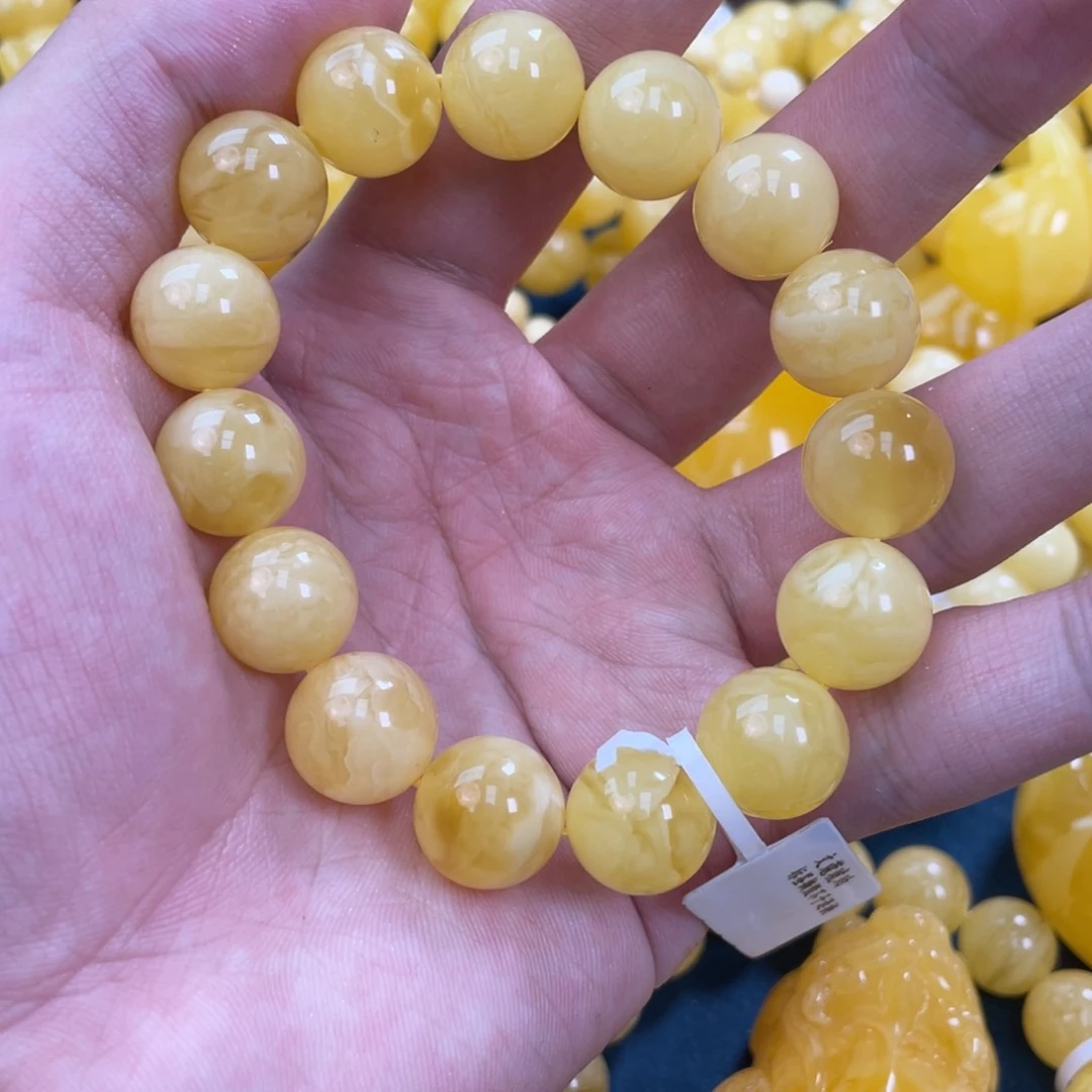 琥珀裸石未镶嵌小*高蜜蜡B