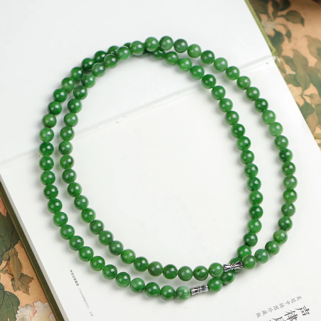 碧玉圆珠百搭简约女款毛衣链妈妈链（多样性发货 发其一）
