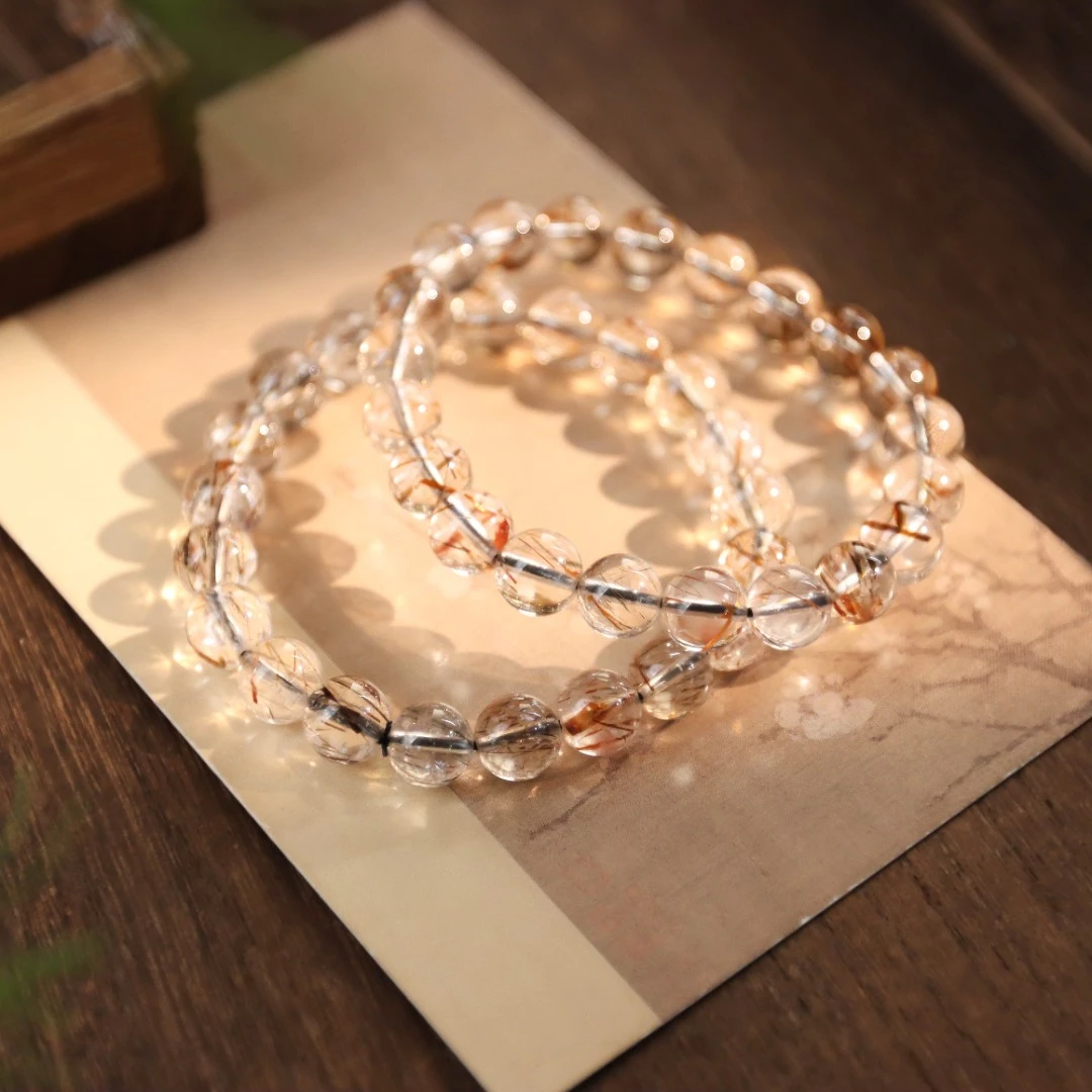 黑金超七圆珠时尚百搭女款单圈手串（多样性发货 发其一）