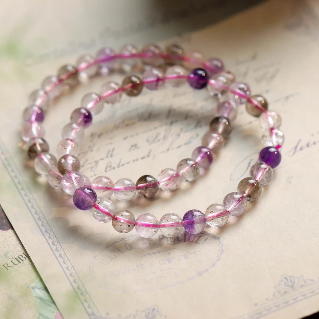 超七能量圆珠百搭女款手串（多样性发货 发其一）