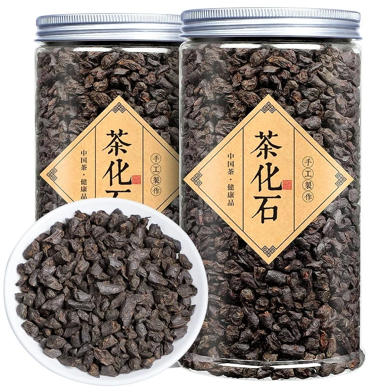 云南渤海古树普洱碎银子茶化石熟普洱茶糯米香茶叶黑茶散装罐装