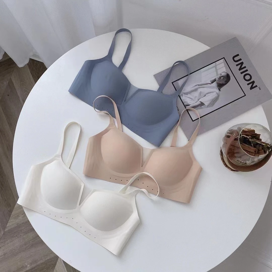 K[201-300]直播间专拍   高货舒适透气运动无痕女士内衣薄款亲肤