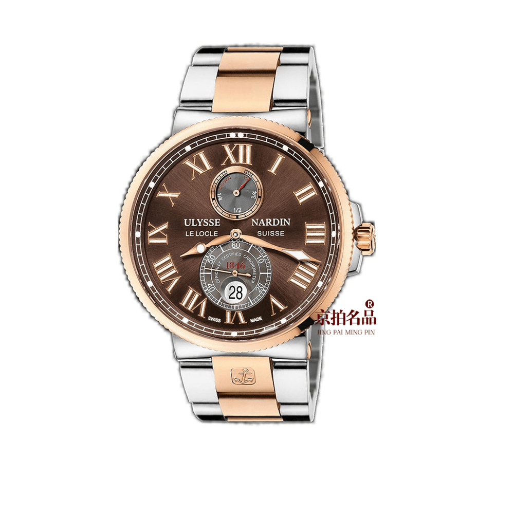 95新 Ulysse Nardin/雅典 航海系列/自动机械款式/精钢/43mm/6960