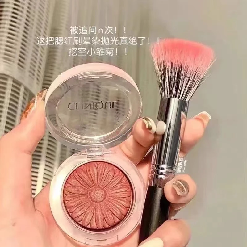 【主播补贴】点彩腮红刷化妆刷修容柔软初学者软毛平头晕染上妆自然