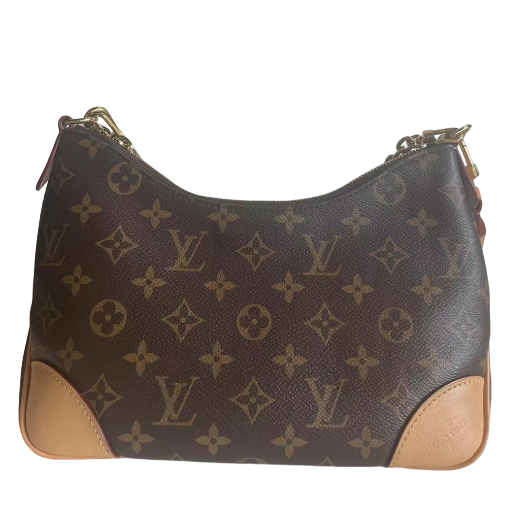 95新 LouisVuitton/路易威登 lv97新经典百搭黄牛角斜挎包bwz8762