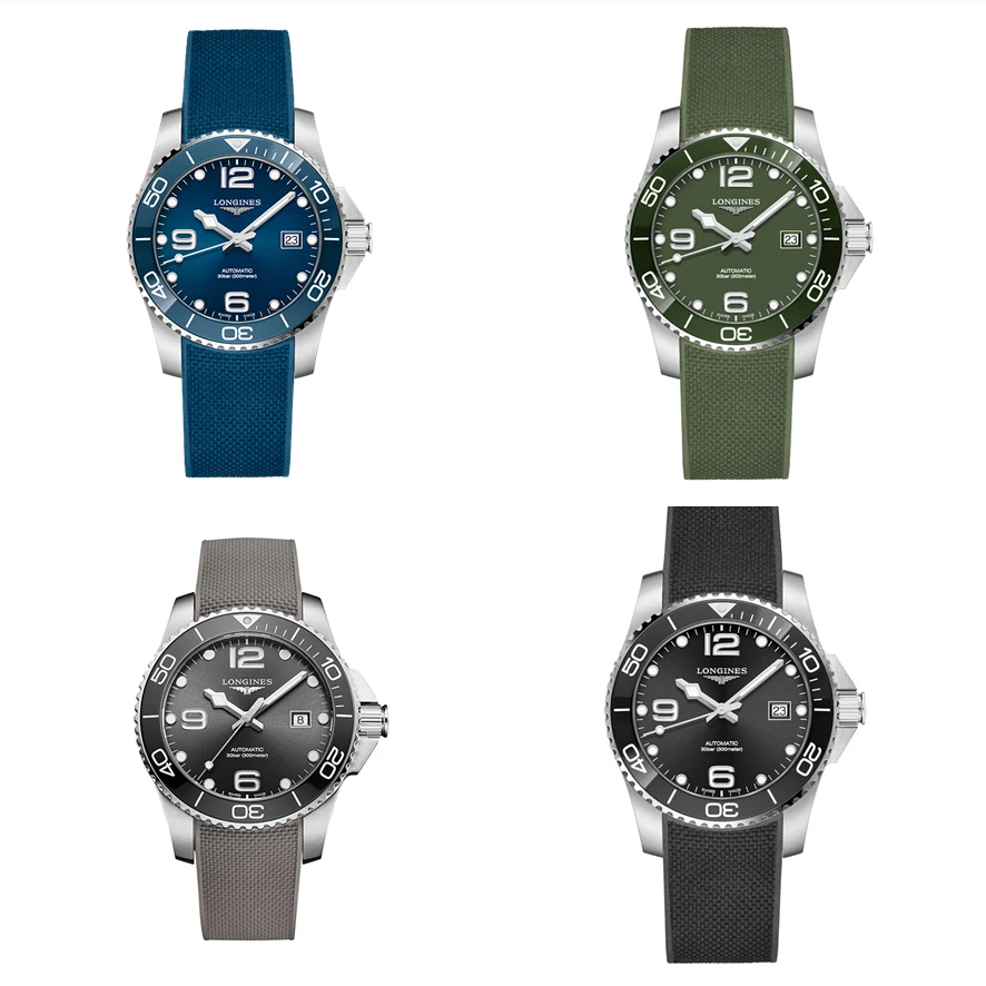 95新 Longines/浪琴 名鉴/43mm /全套/运动系列康卡斯/自动机械