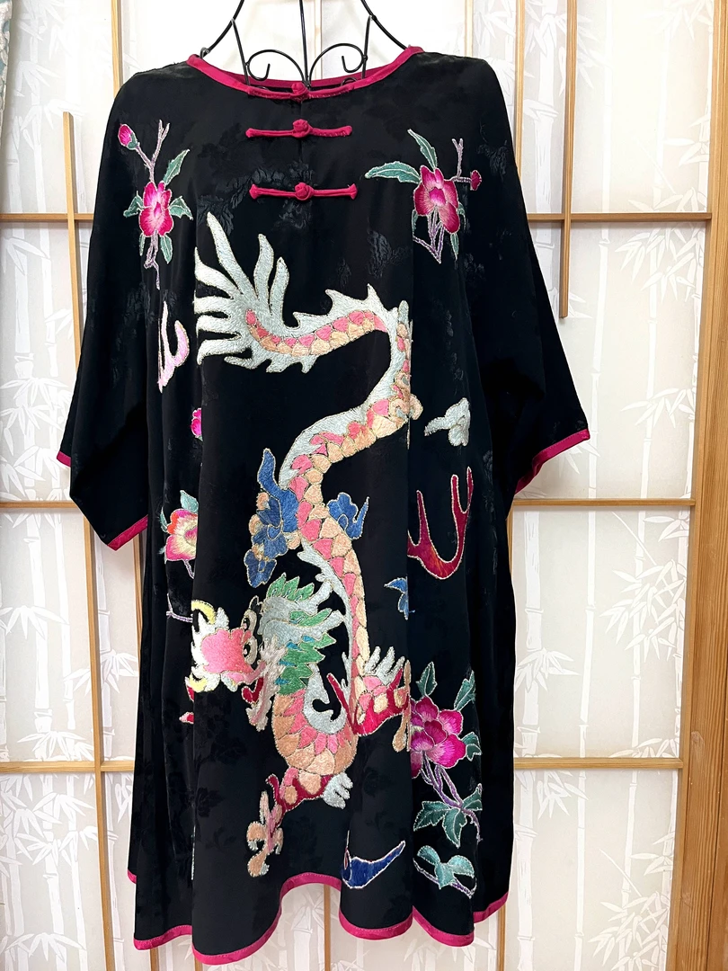 昱坤服饰原创设计个性连衣裤舒适凉爽显瘦可定制民族风宽松