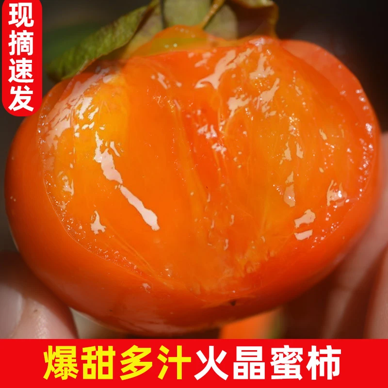【放软吃 爆甜多汁】山西火晶蜜柿流心柿子软柿新鲜应季水果24-30个