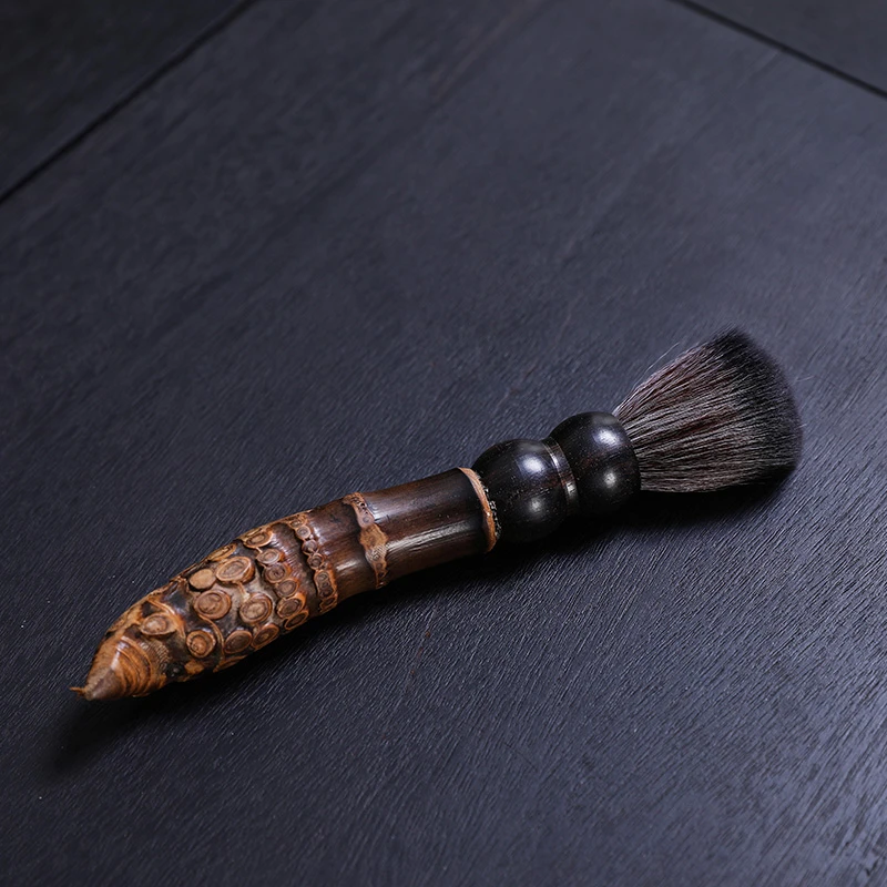 原生态紫竹鞭茶壶养壶笔 茶具配件茶桌茶盘清洁扫工具茶刷家用