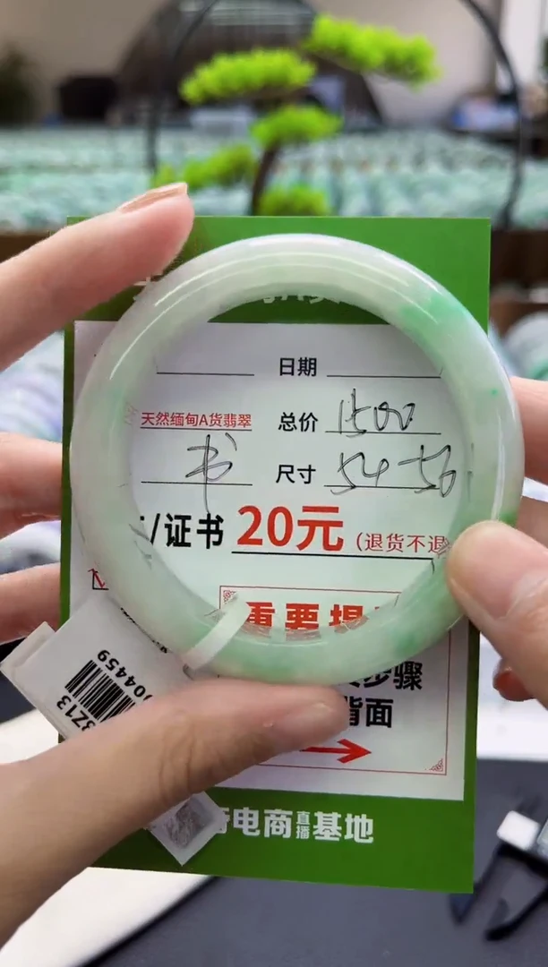 【闪购商品】翡翠手镯未镶嵌JC240904459