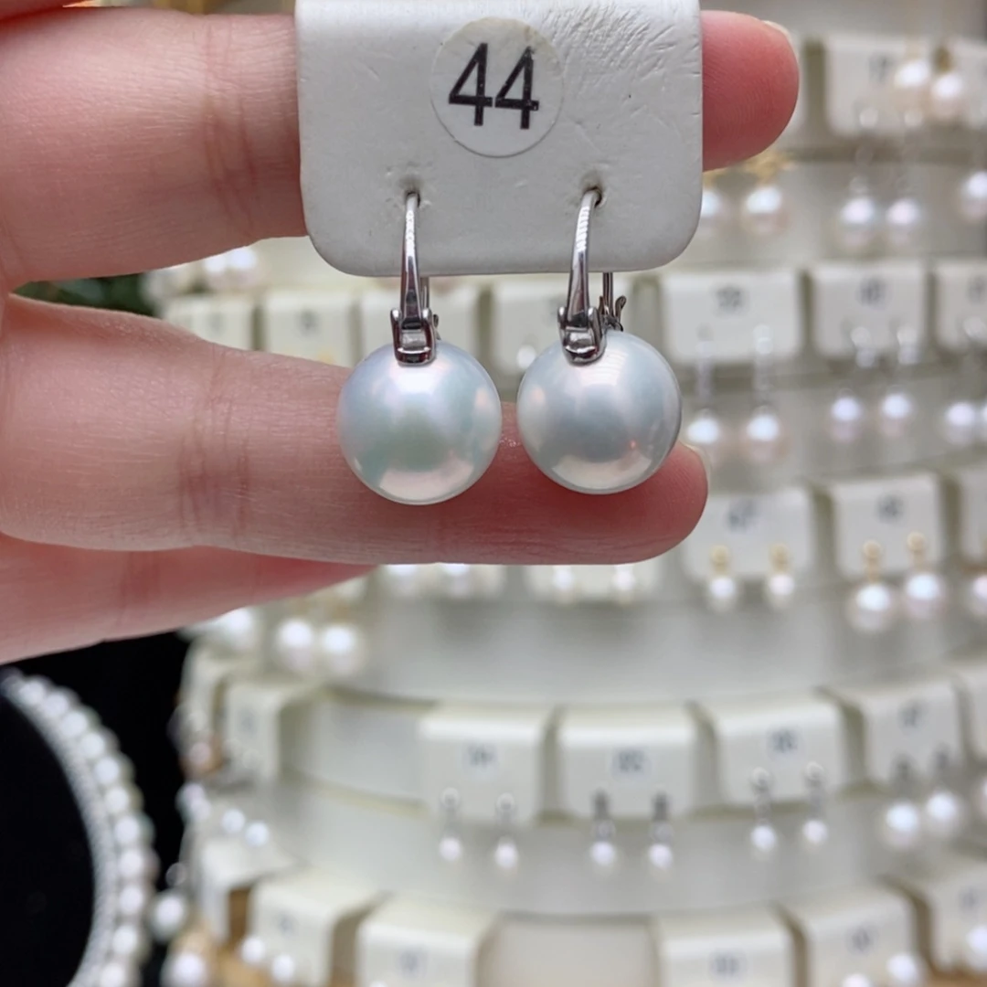 【闪购商品】淡水珍珠耳饰银S925镶嵌
