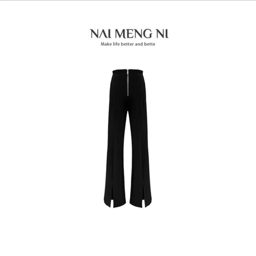 【柒柒轻奢定制】YF-20337 【燕尾裤】洋气百搭裤子