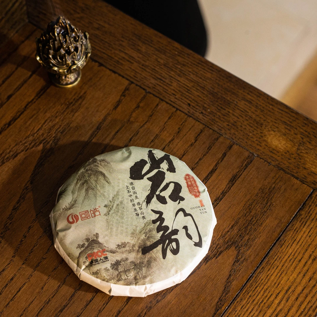 2023年 国皓 岩韵 100g/饼 普洱生茶 饼茶