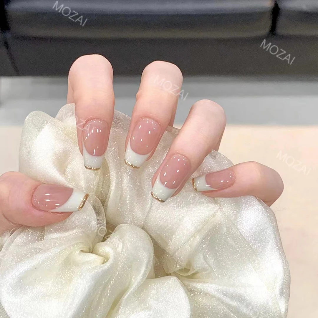 茉哉Oat【金秘书2.0】纯手工定制美甲拆卸穿戴甲A3055