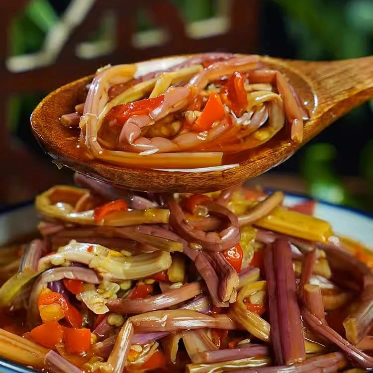 湘土味道香辣蕨菜味即食下饭菜湖南特产脆辣香辣榨菜辣椒酱拌饭酱