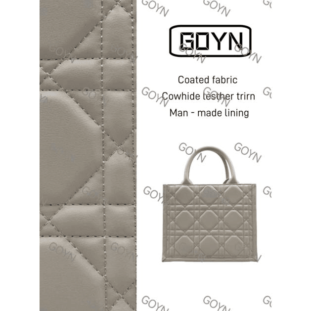 GOYN手工真皮女包银扣3白色三羊0119