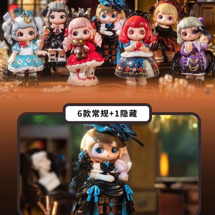 【拆盒】Letsvan-ZIYULI又梨暗黑童话系列-只只潮玩玩具摆件盲盒
